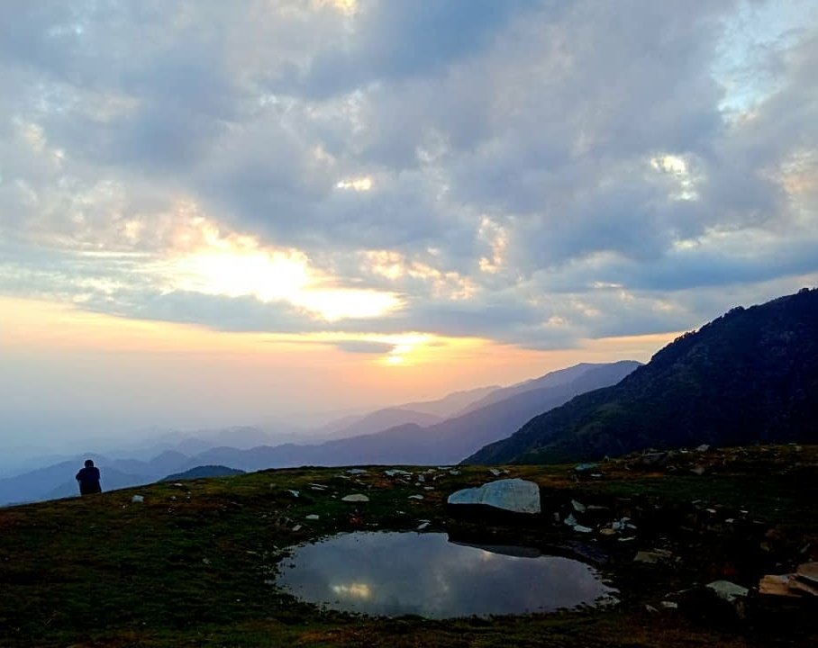 Sunset in Triund